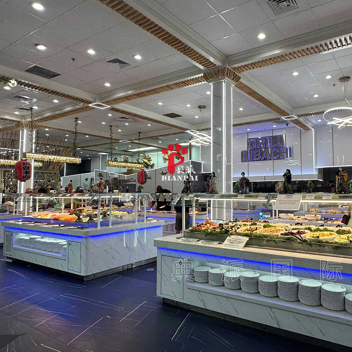 美国k-pot餐厅布