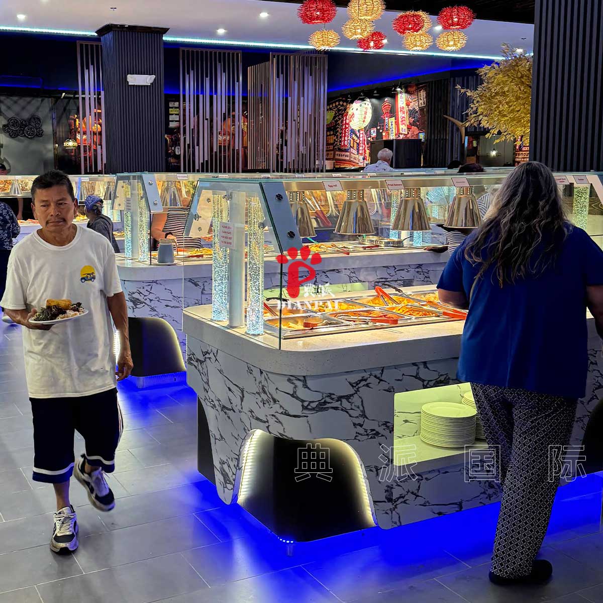 美国Hibachi Buffet分店布菲自助餐台02