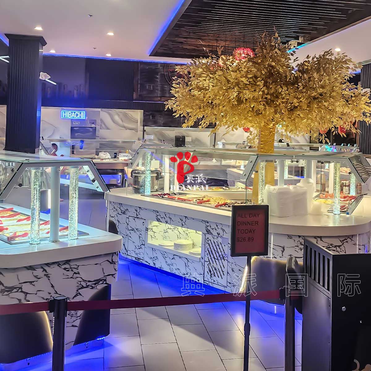 美国Hibachi Buffet分店布菲自助餐台04