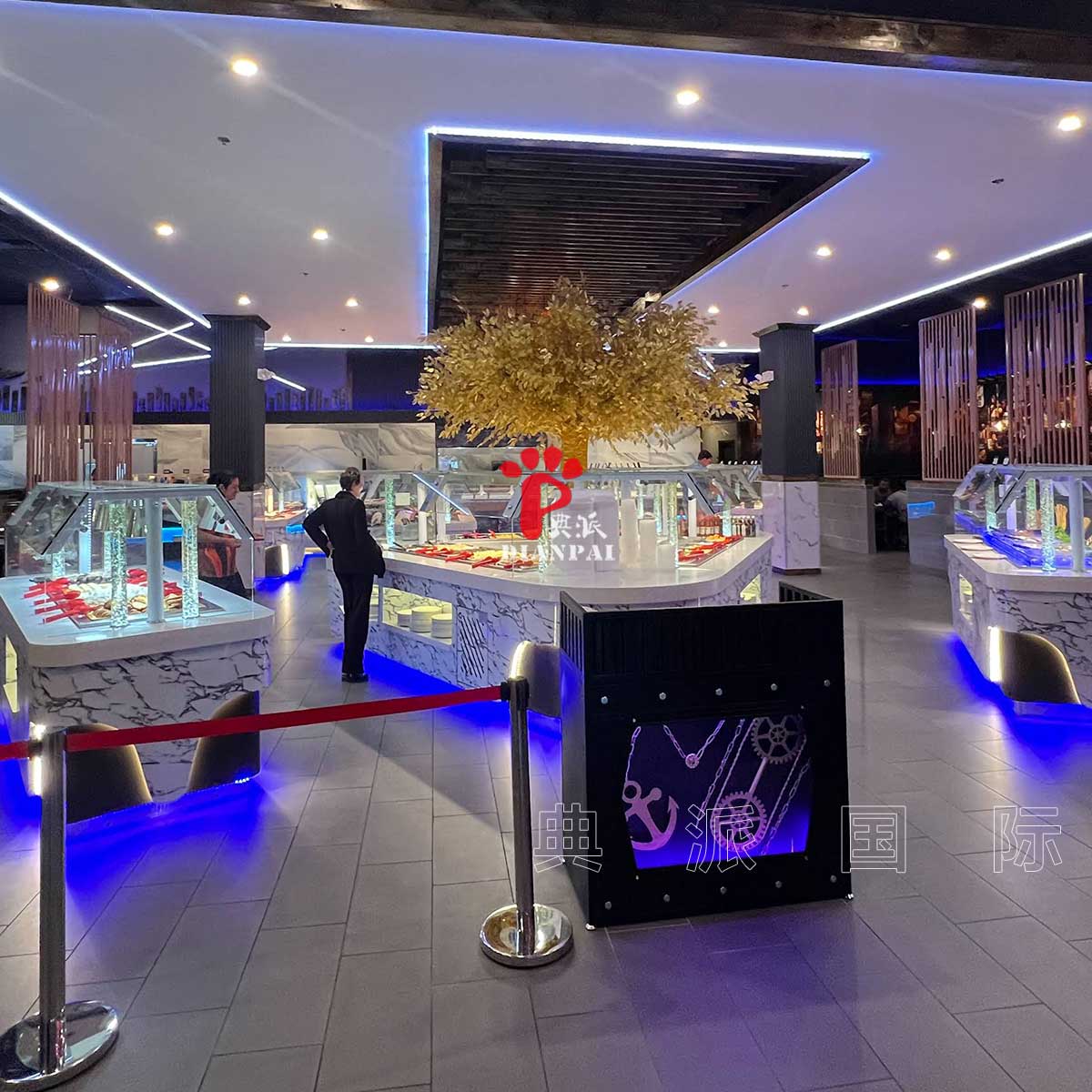 美国Hibachi Buffet分店布菲自助餐台05