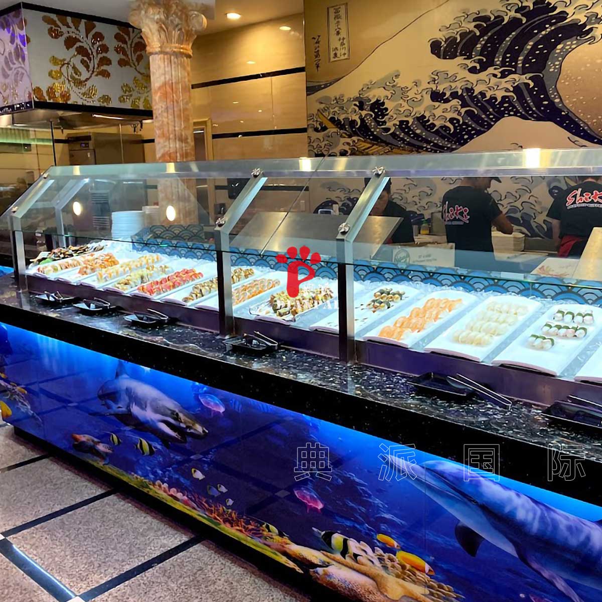 海外华人餐厅寿司自助餐布菲台定制合集01