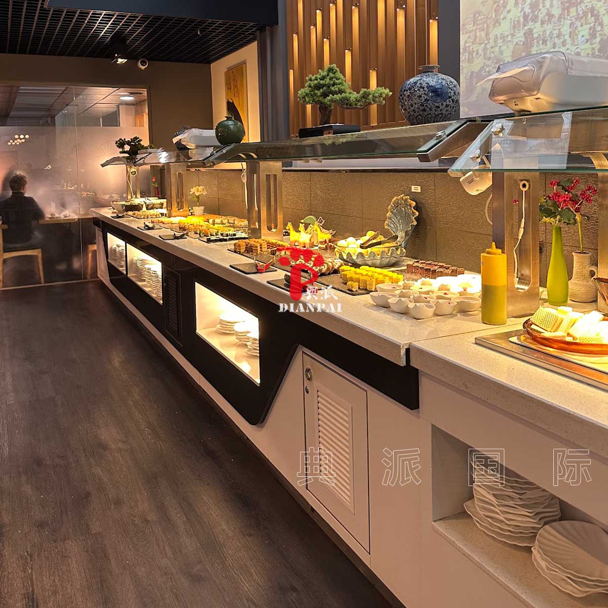海外华人餐厅寿司自助餐布菲台定制合集03-8