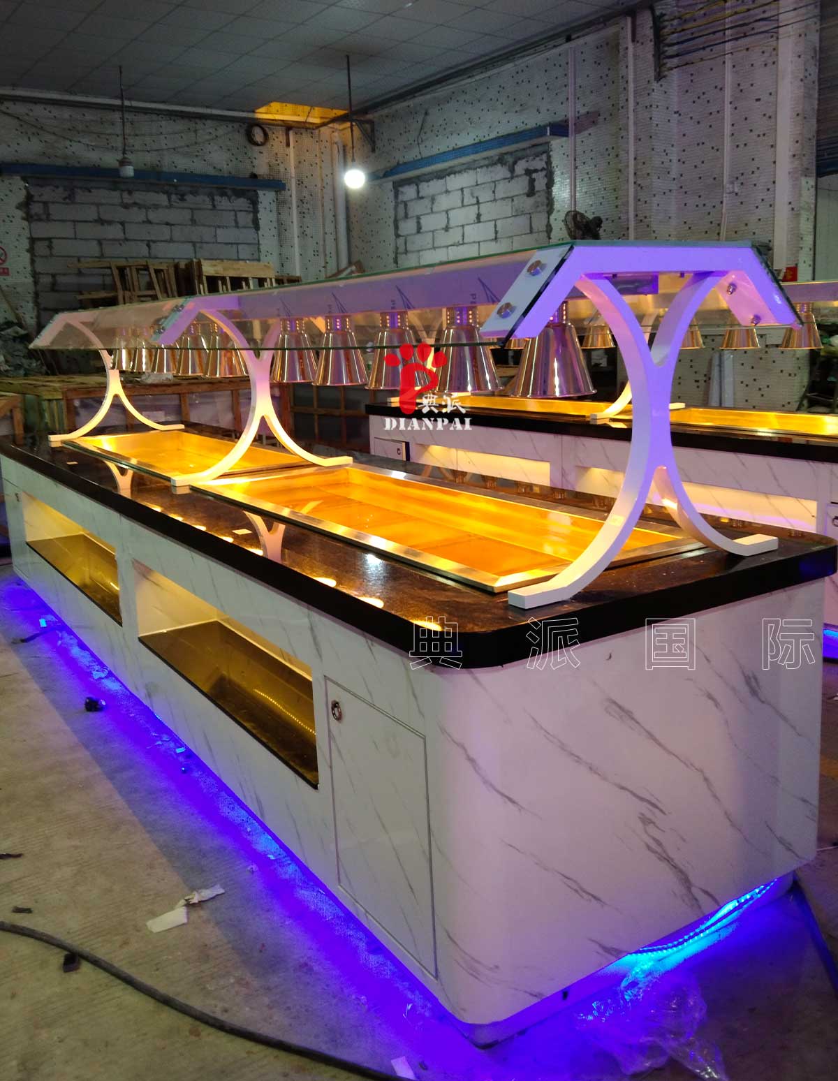 fusion餐厅布菲台