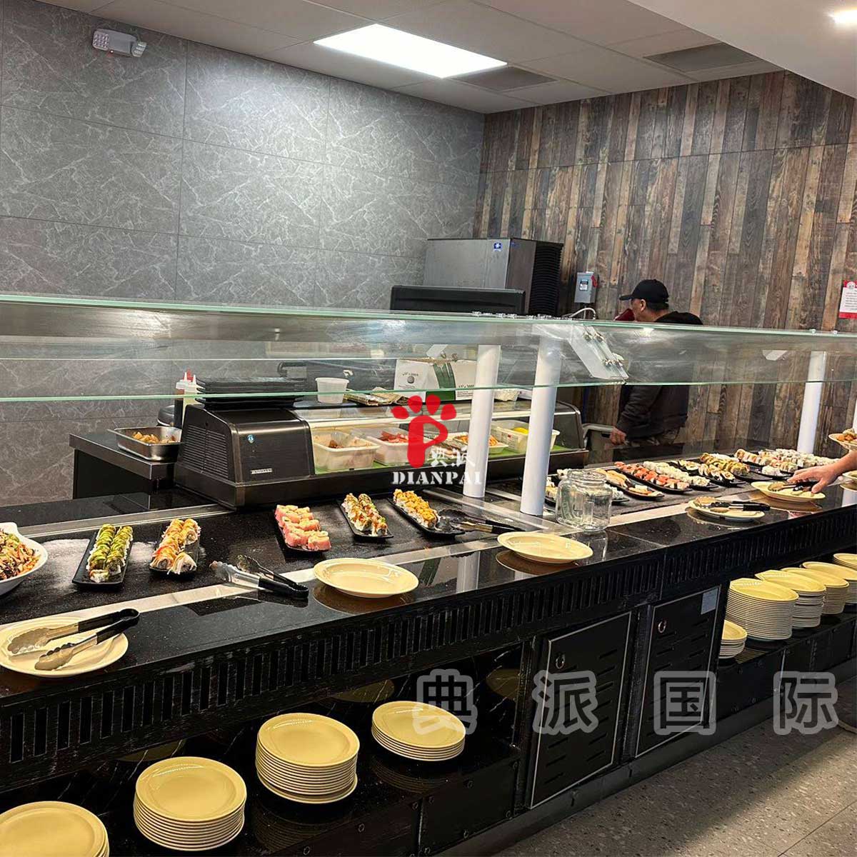 华人餐厅翻新，这种布菲自助餐台改完变化很大。