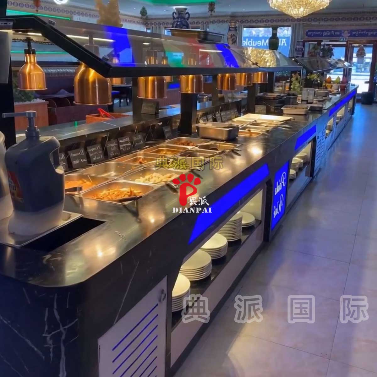 美国Buffet自助餐台翻新案例