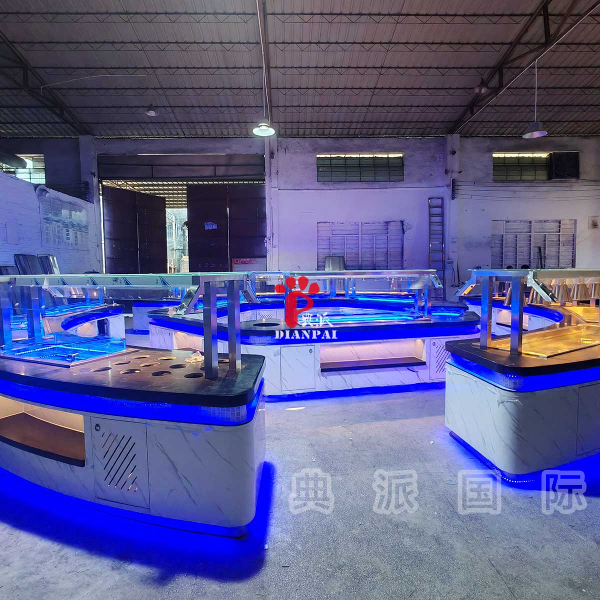 环形布菲台怎么摆放都好看｜美国自助餐台灵感